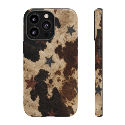 Stars And Cowhide Tough Case