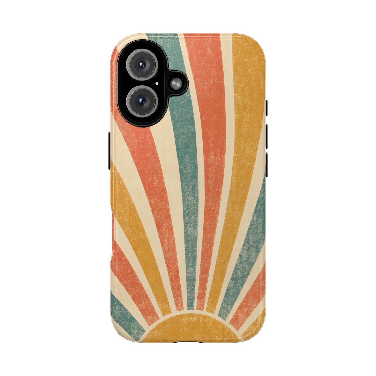 Retro Sun Rays Tough Case