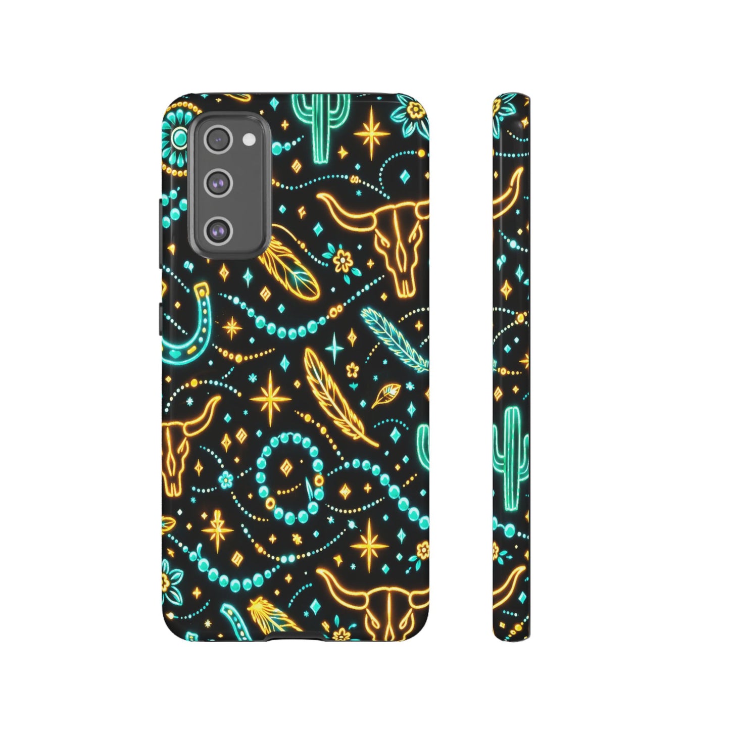 Neon Turquoise Tough Case