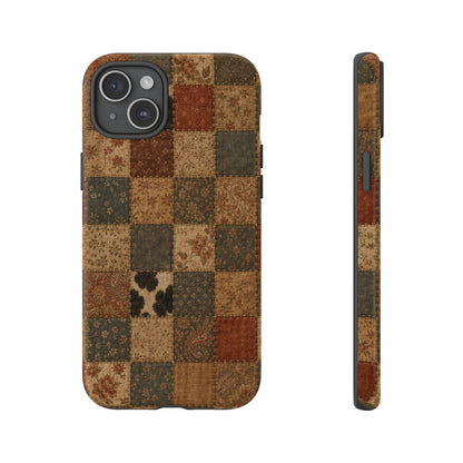 Rustic Patchwork Tough Case