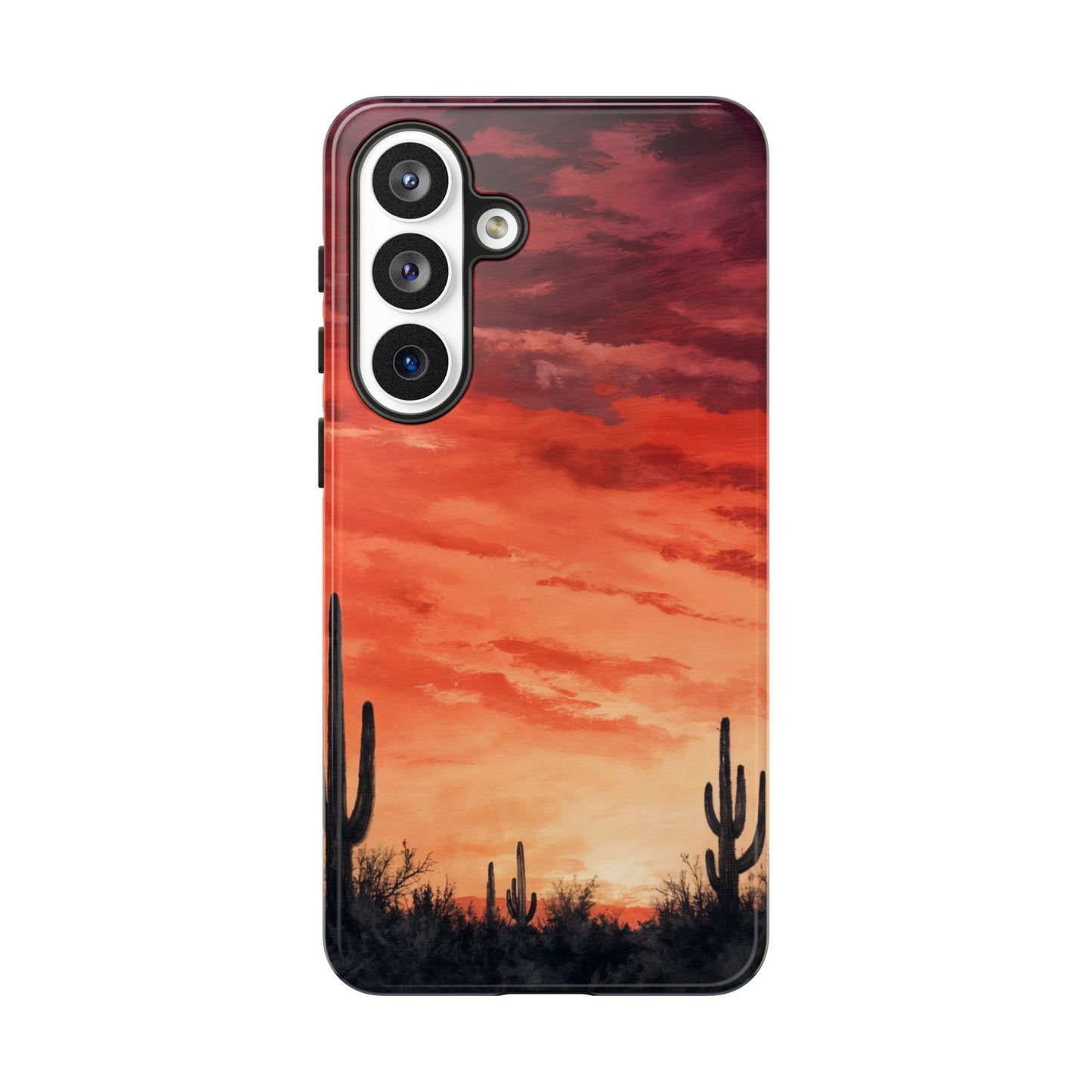 Desert Sunset Swaths Tough Case