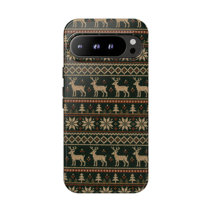 Fair Isle Deer Tough Case