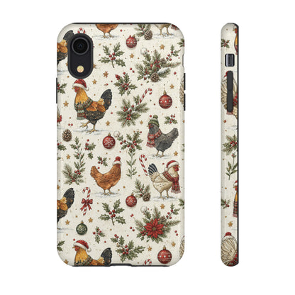Santa Hens Tough Case