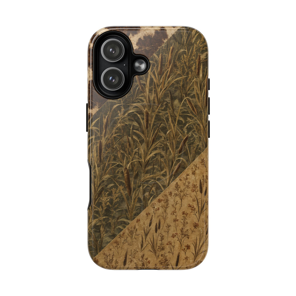 Cowhide Camo Magnetic Case