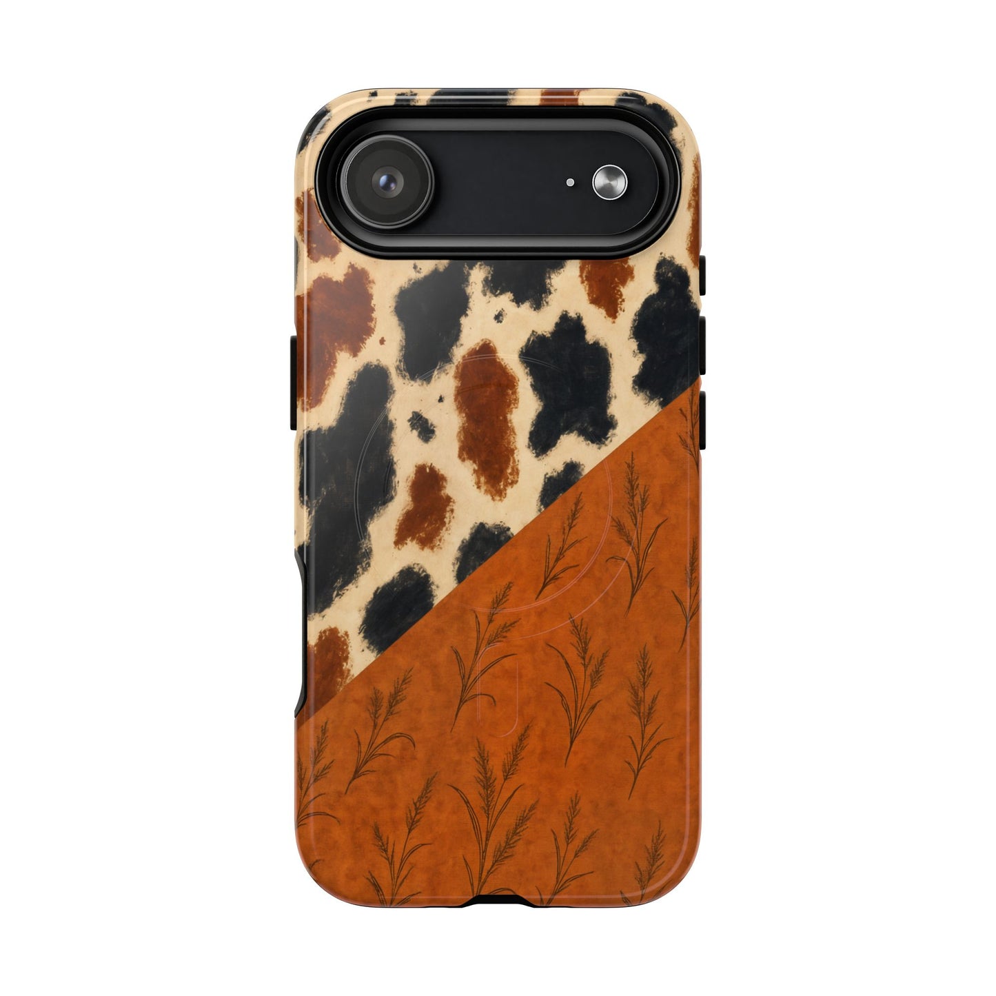 Harvest Cowhide Swaths Magnetic Case