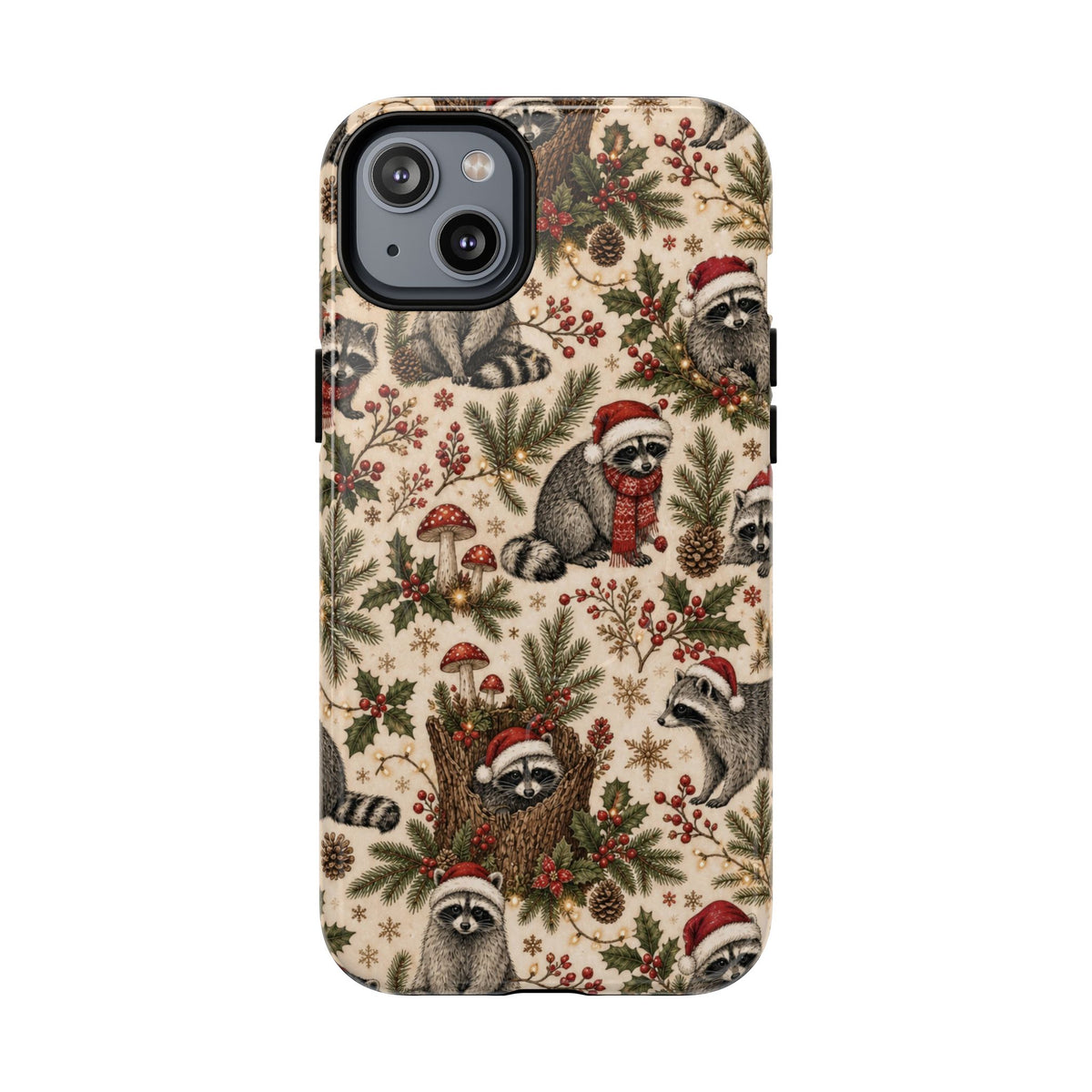 Raccoon Hollow Christmas Magnetic Case