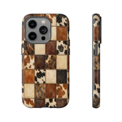 Cowhide Quilt Tough Case