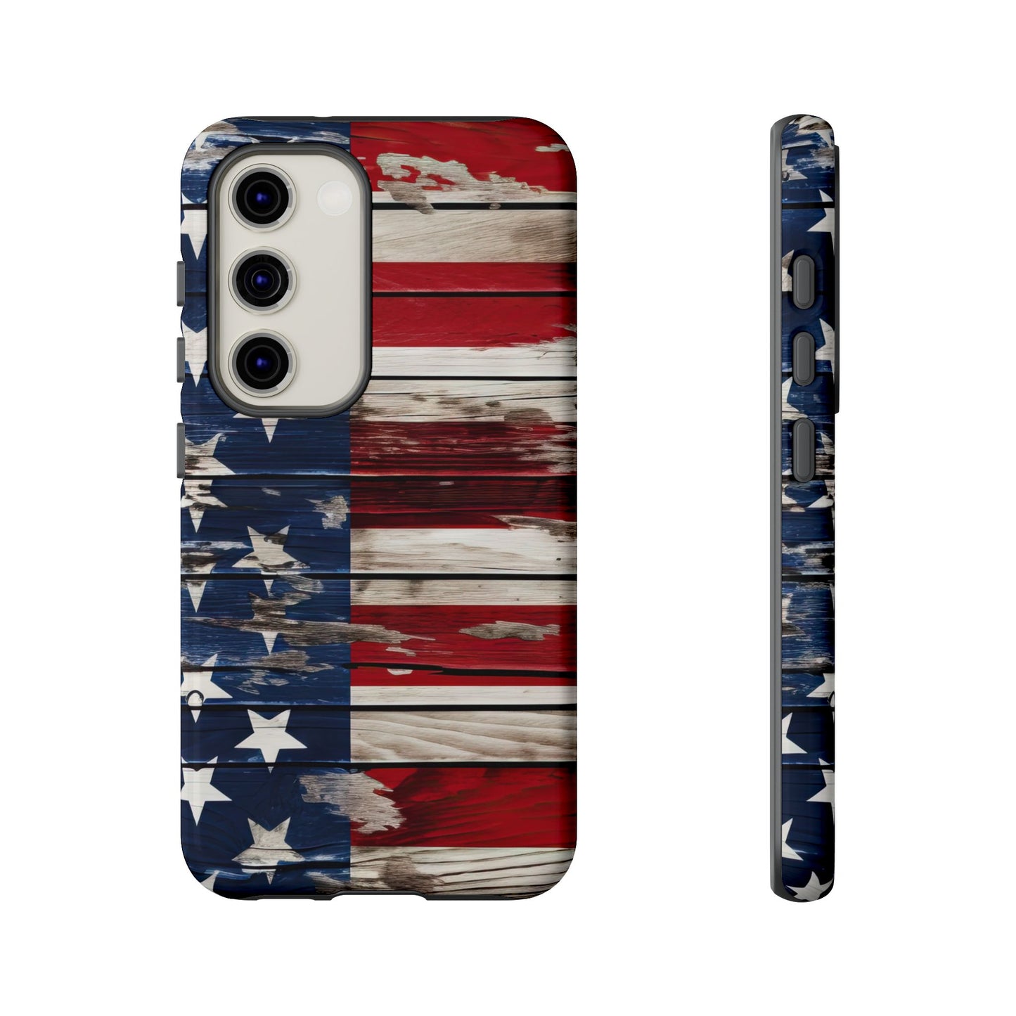 Wood Stars Stripes Tough Case