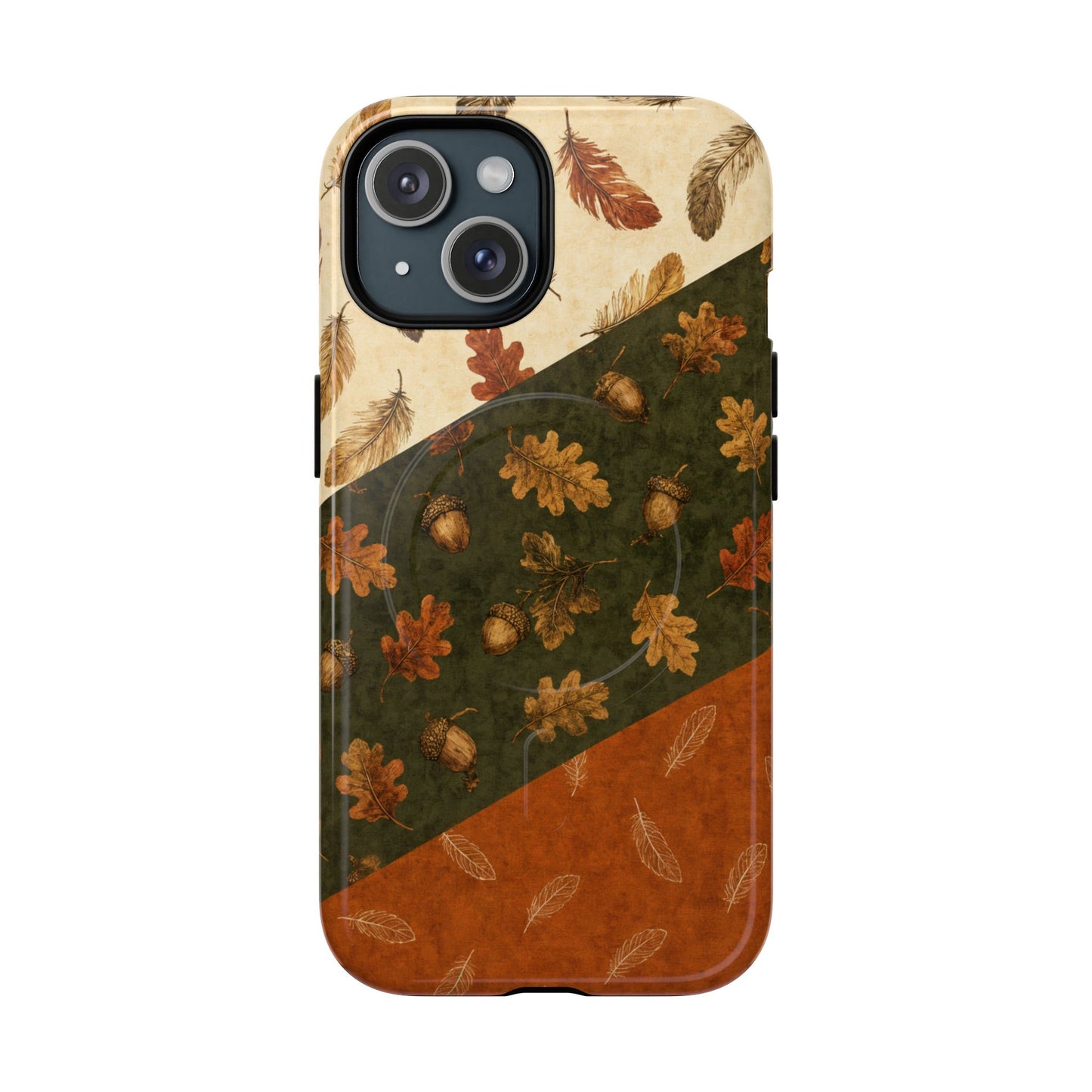 Autumn Feather Swaths Magnetic Case