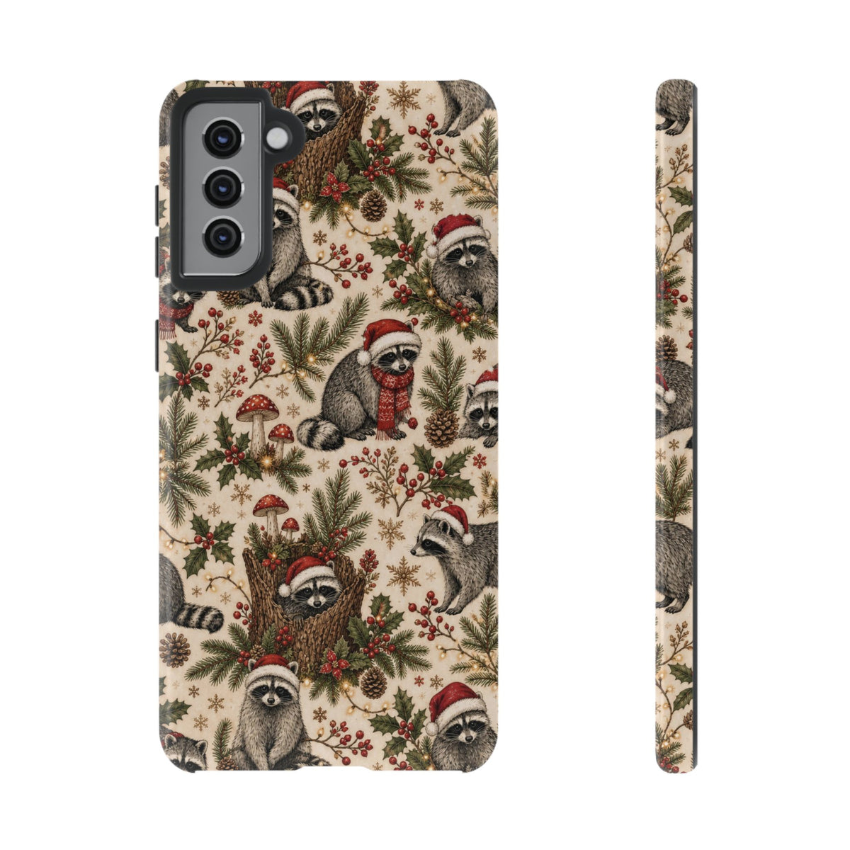 Raccoon Hollow Christmas Tough Case