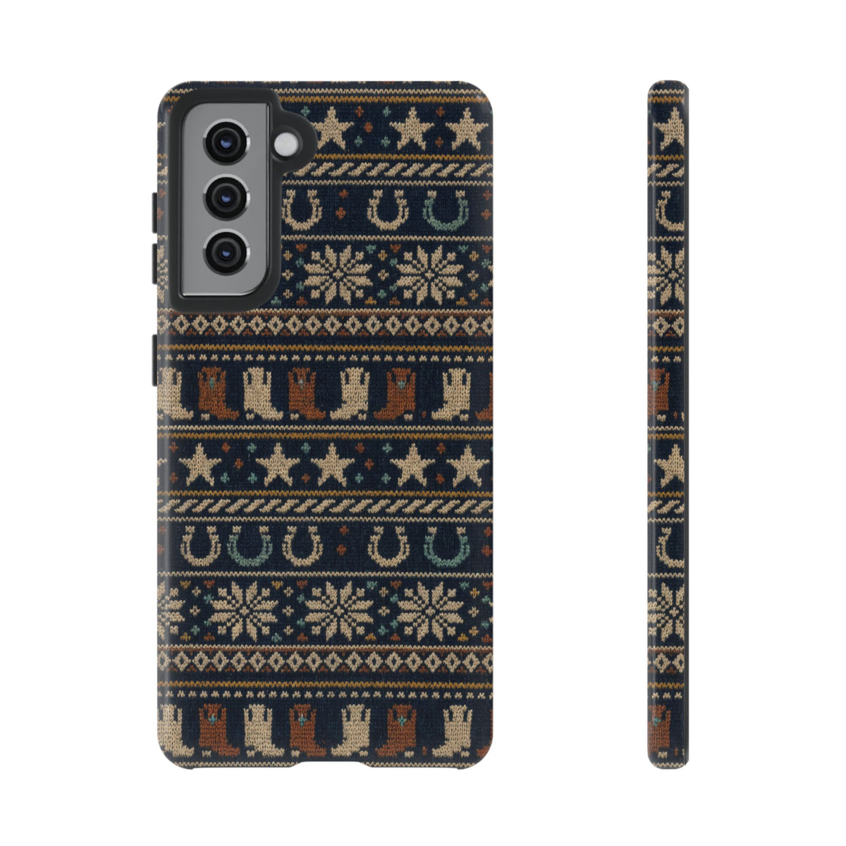Fair Isle Boots Tough Case