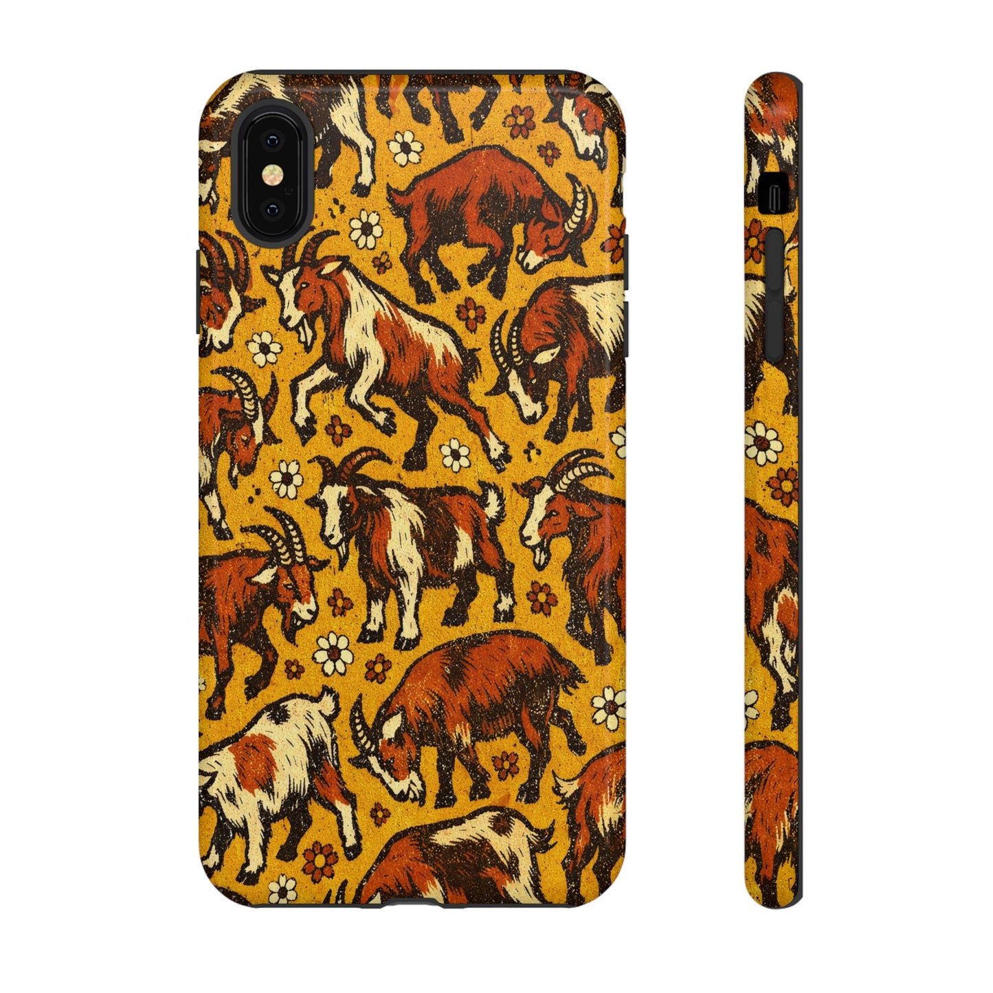 Retro Goats Tough Case
