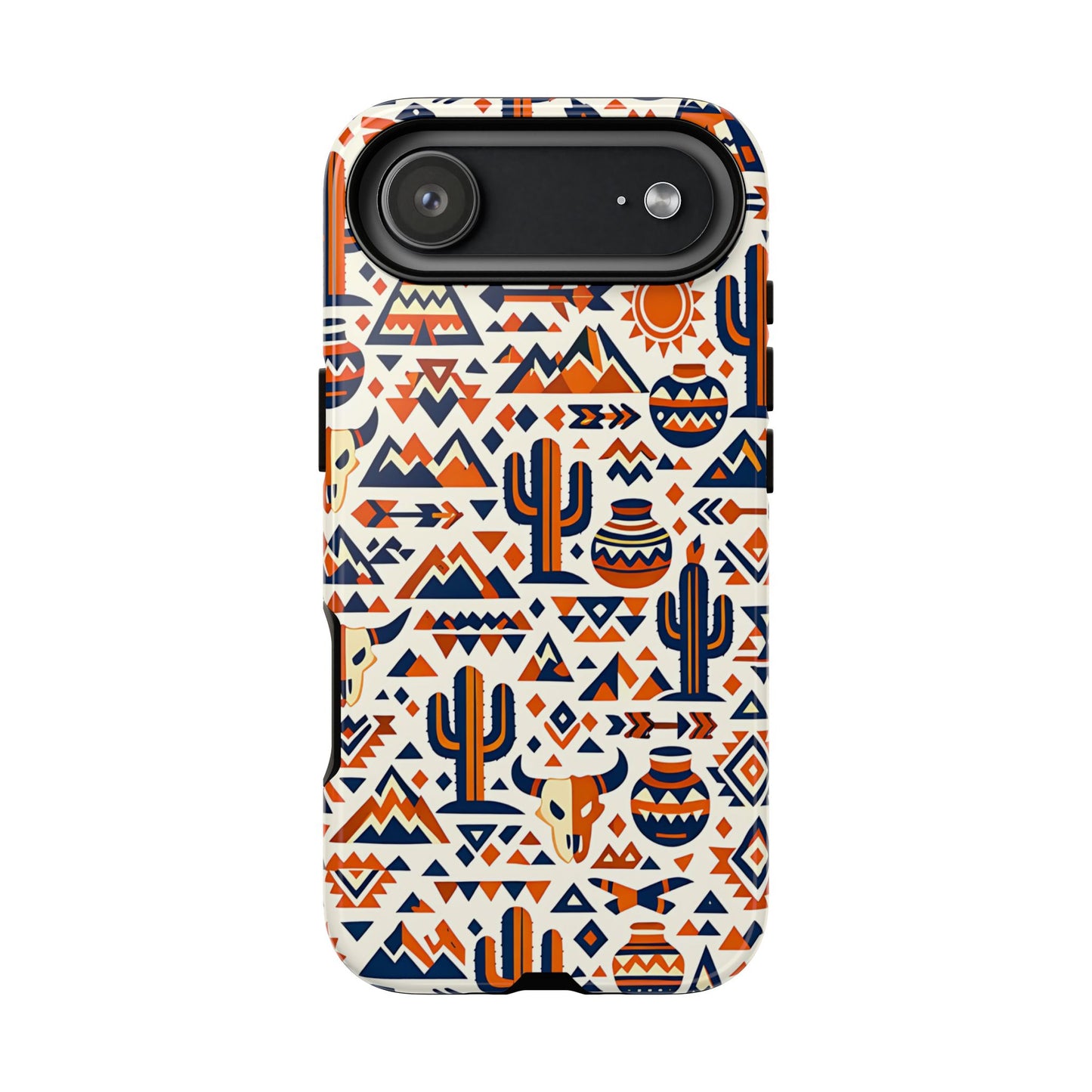 Southwest Tribal Orange Tough Case