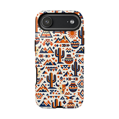 Southwest Tribal Orange Tough Case