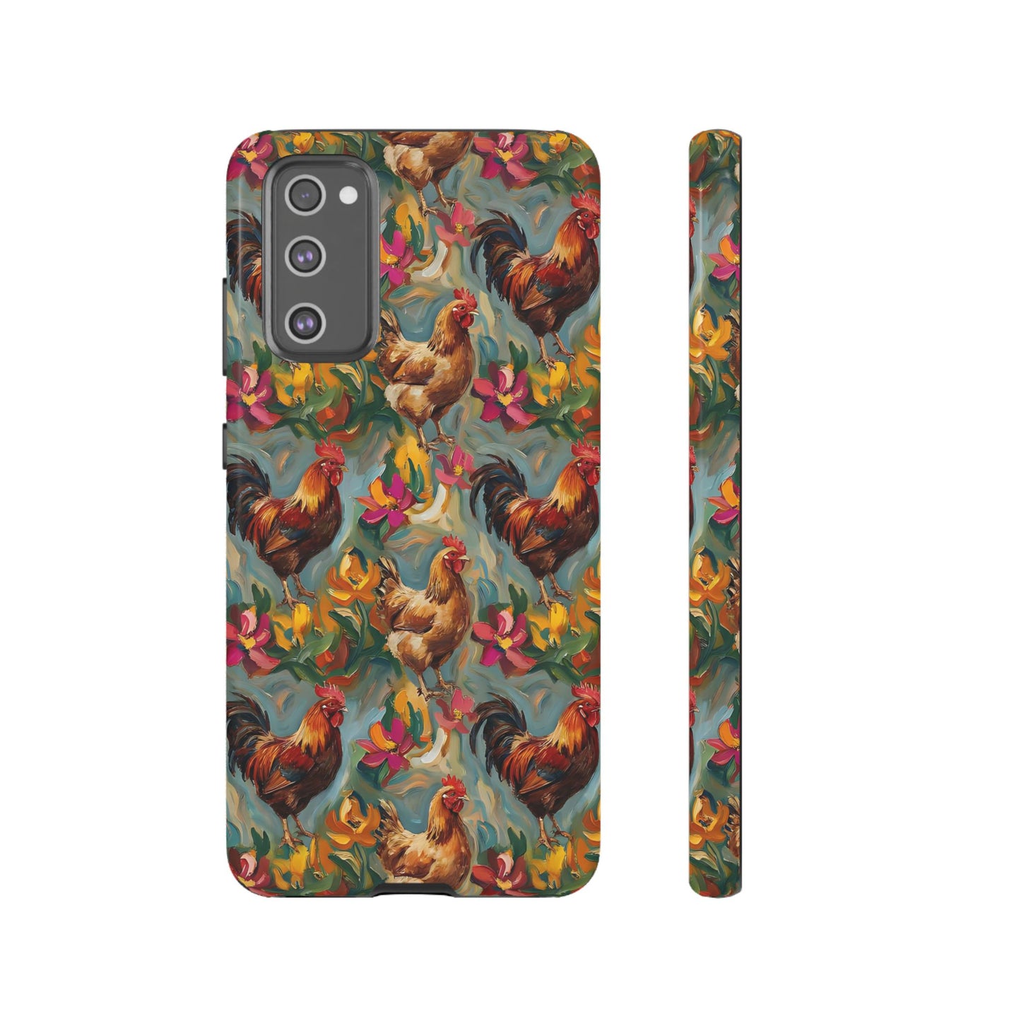 Painted Chickens Tough Case