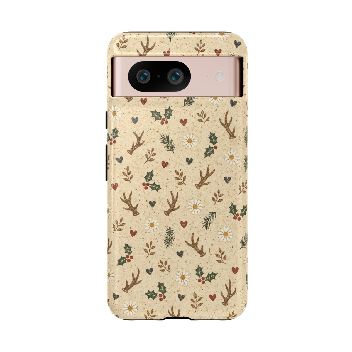 Antler Daisies Christmas Tough Case