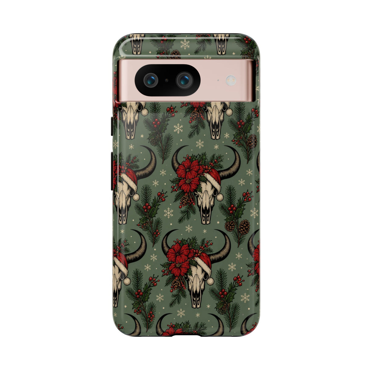 Santa Bull Skulls Tough Case
