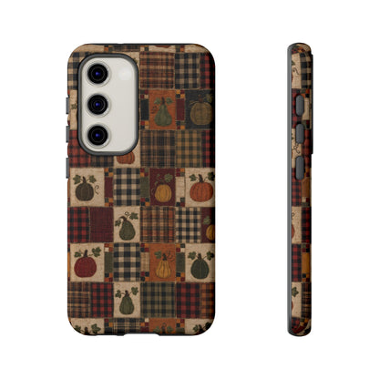 Plaid Pumpkin Tough Case