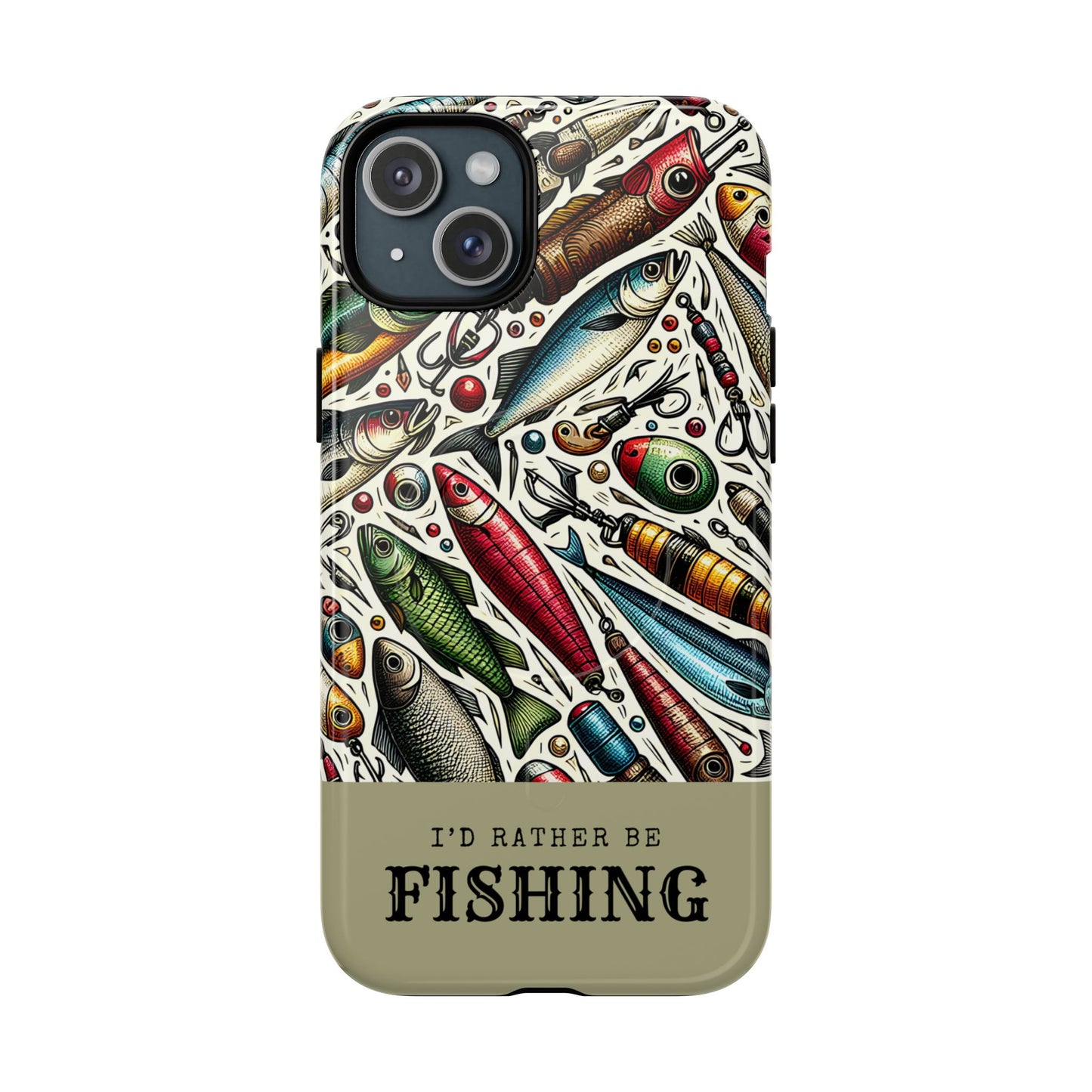 Id Rather Be Fishing Magnetic Case