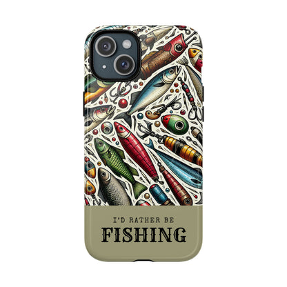 Id Rather Be Fishing Magnetic Case