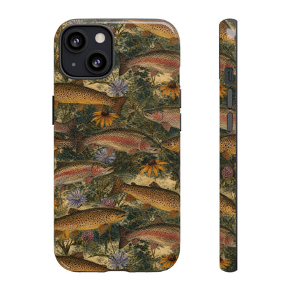 Floral Trout Tough Case