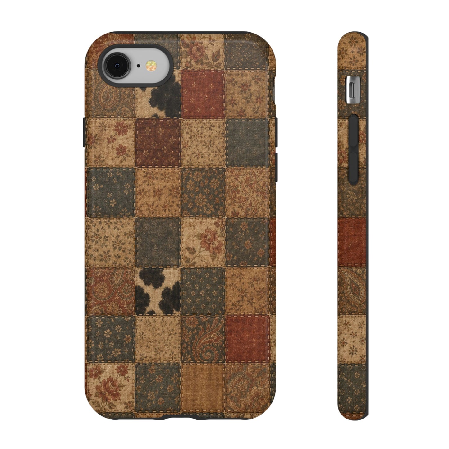 Rustic Patchwork Tough Case