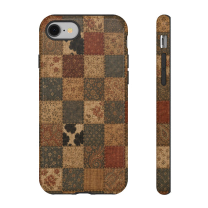 Rustic Patchwork Tough Case