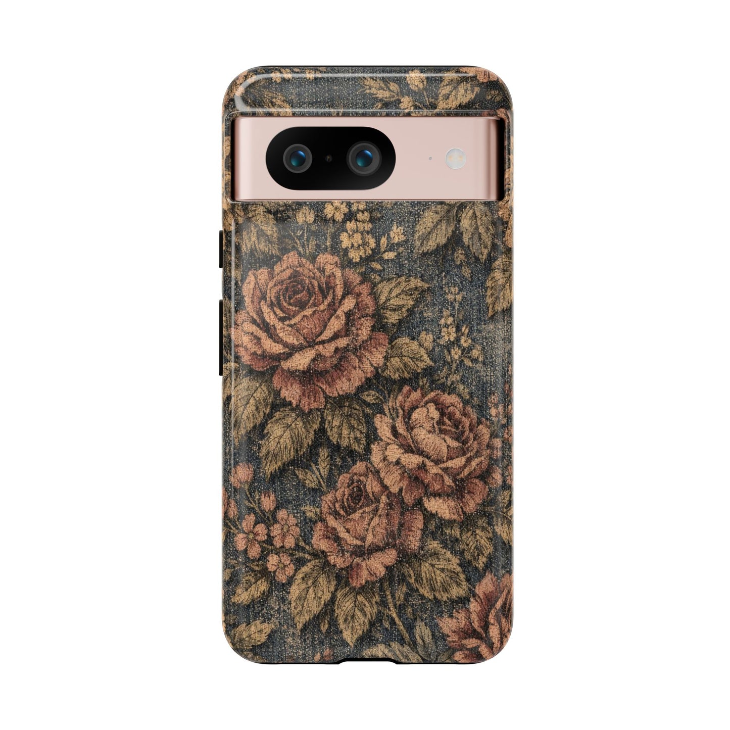 Denim Blooms Tough Case