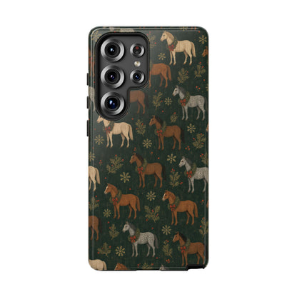 Wreath Horses Tough Case