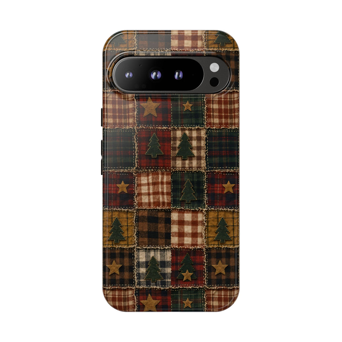 Christmas Rag Quilt Tough Case