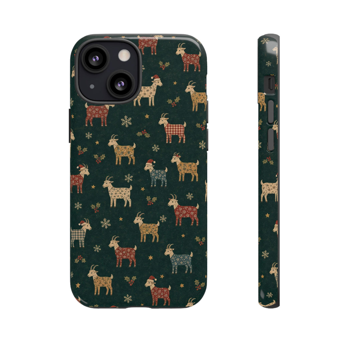 Yuletide Goats Tough Case