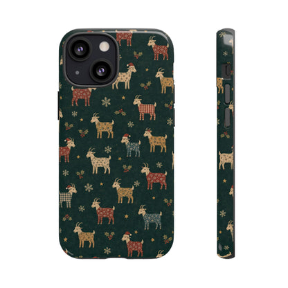 Yuletide Goats Tough Case