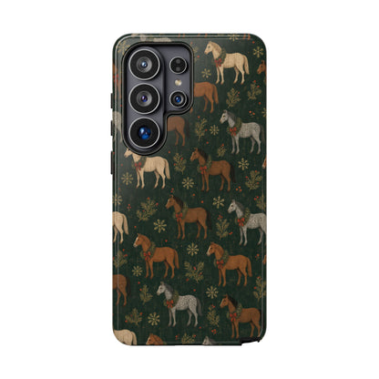 Wreath Horses Tough Case