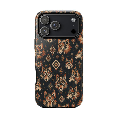 Aztec Wolves Tough Case