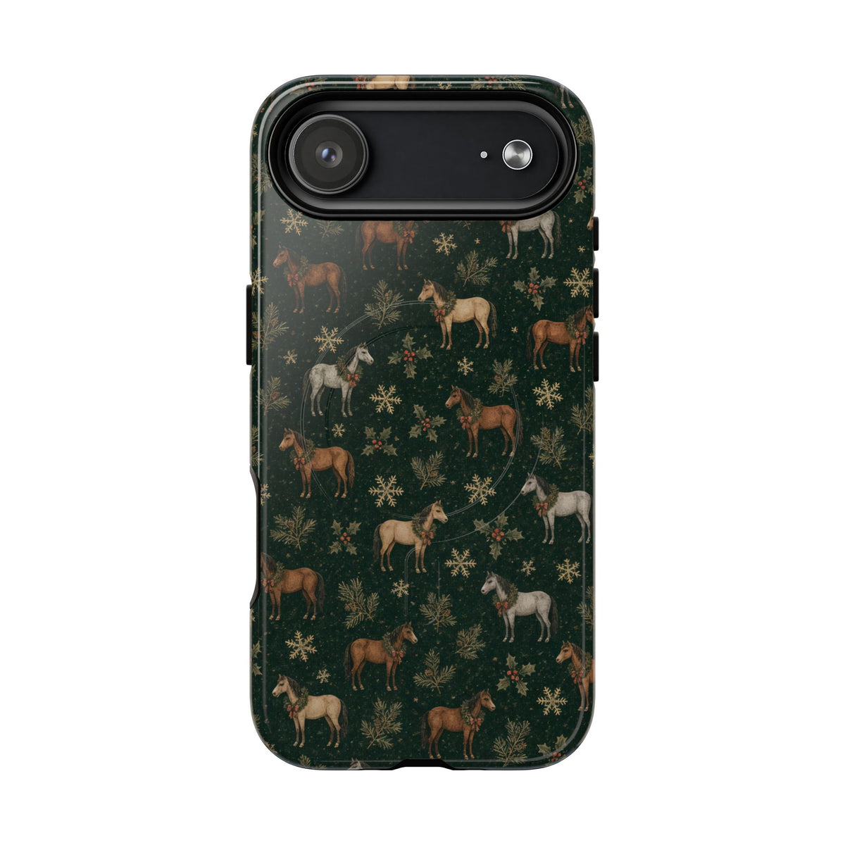 Evergreen Horses Magnetic Case