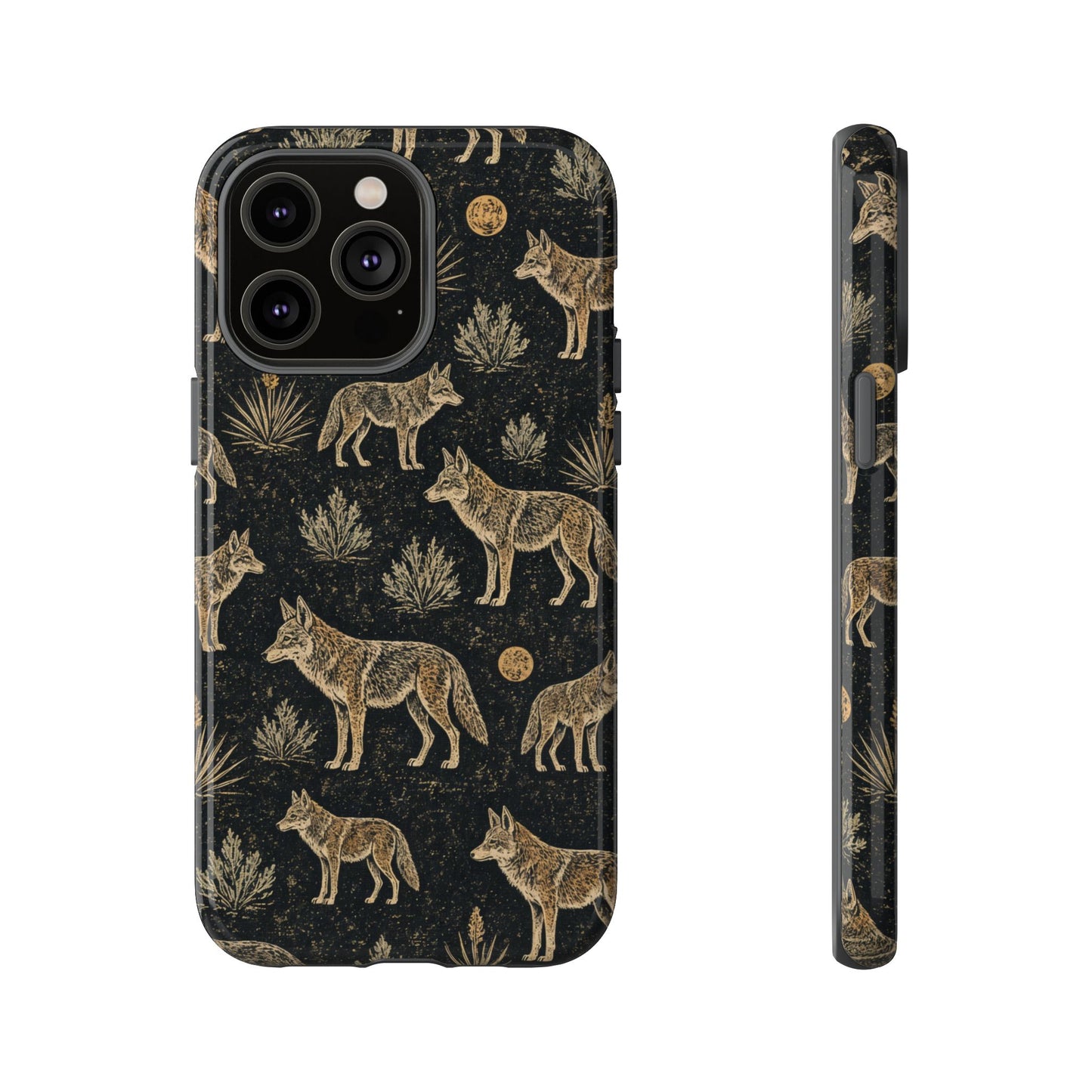 Moonlit Coyote Tough Case