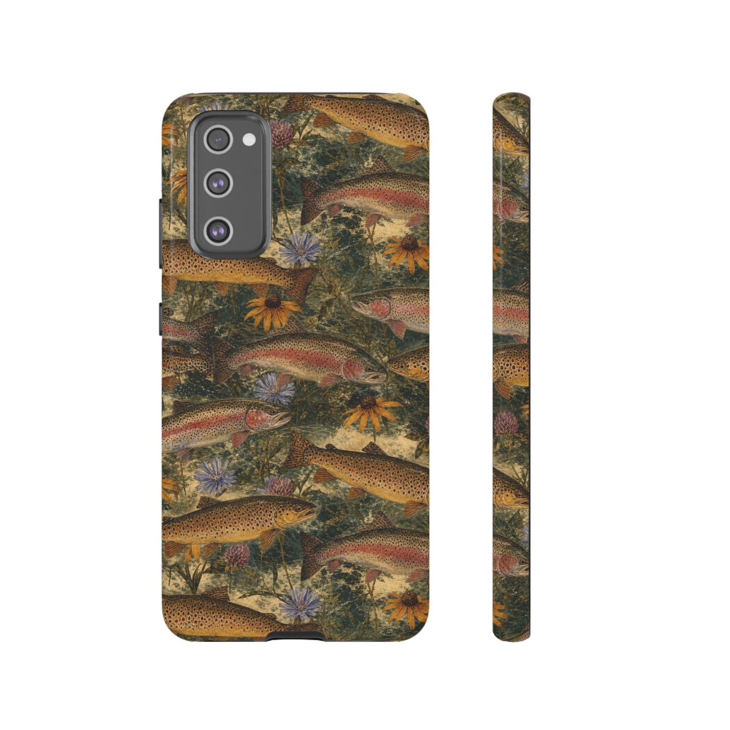 Floral Trout Tough Case