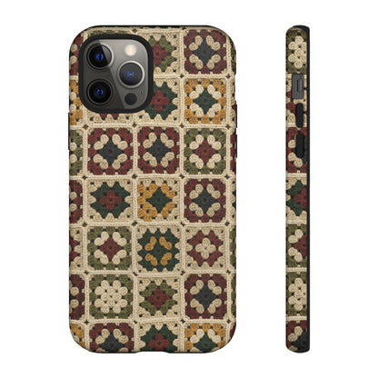 Christmas Granny Square Tough Case