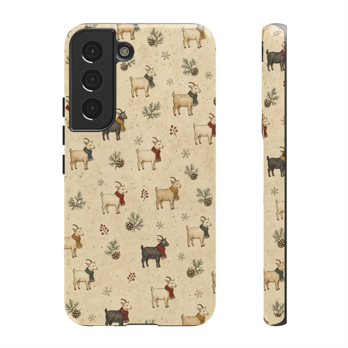 Scarf Goats Tough Case