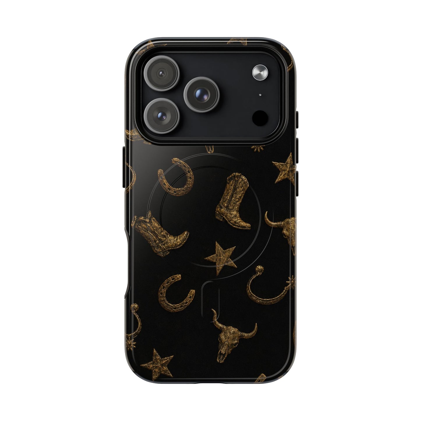 Black Gold Magnetic Case