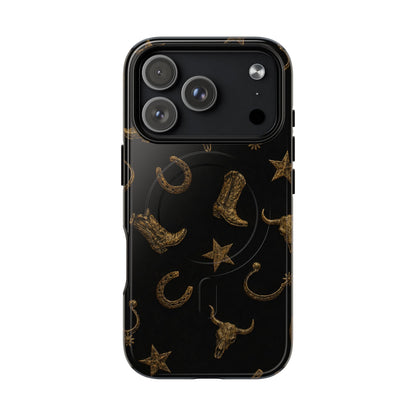Black Gold Magnetic Case
