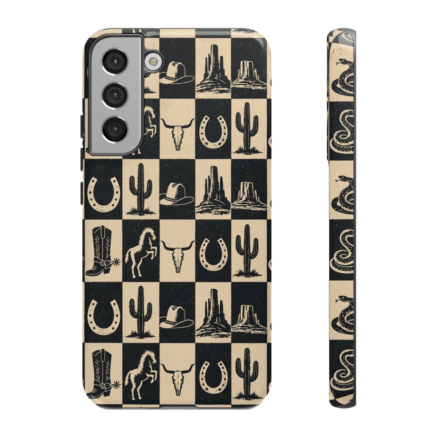 Western Checkerboard Tough Case