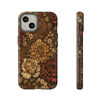 Tooled Blooms Tough Case