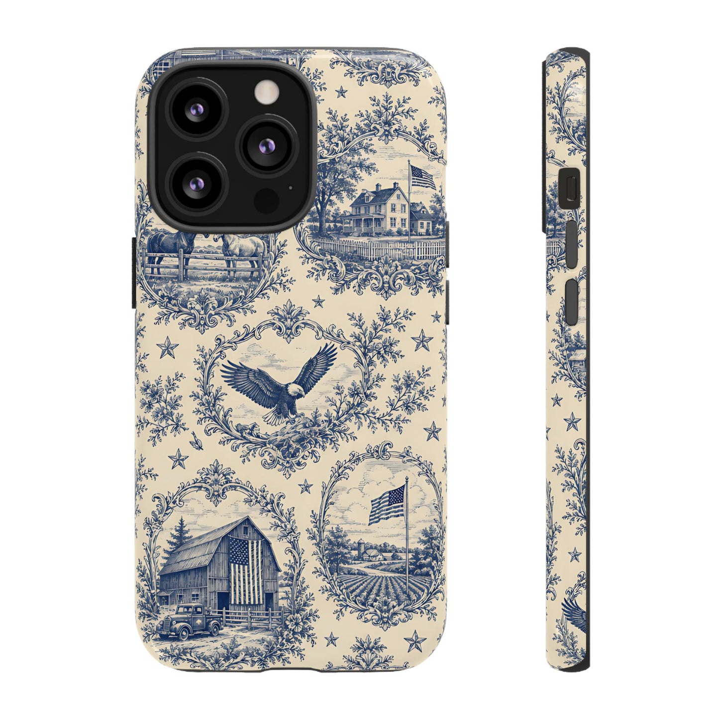 USA Toile Tough Case