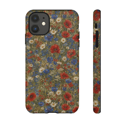 Patriotic Wildflowers Tough Case