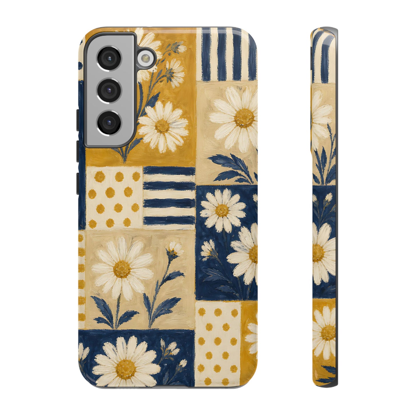 Daisy Patchwork Tough Case