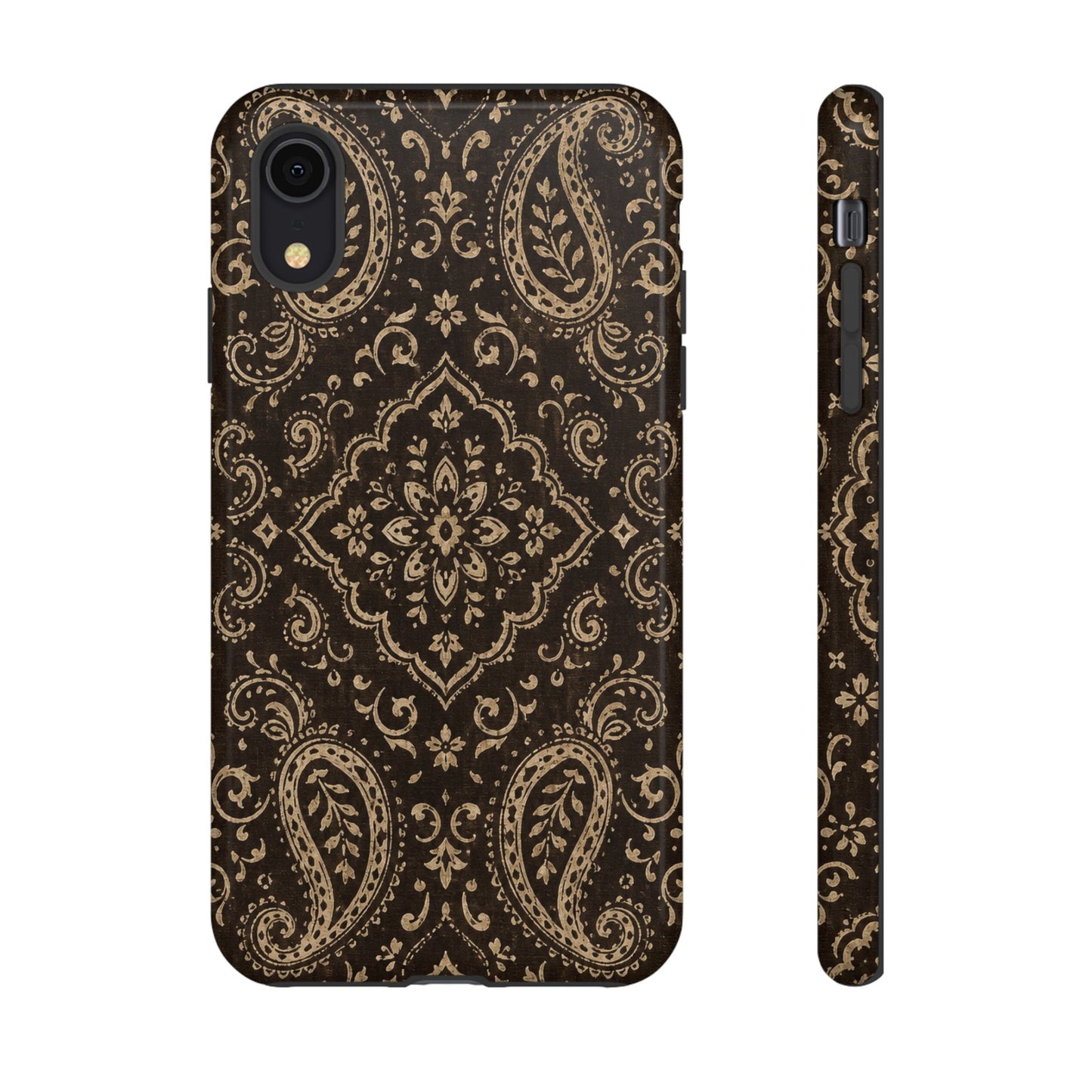 Chocolate Paisley Tough Case