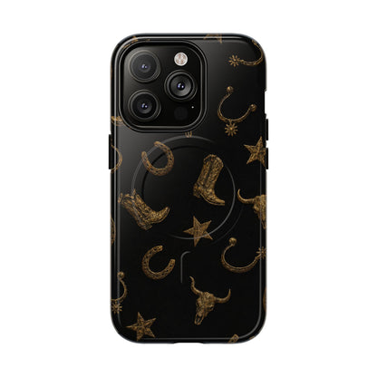 Black Gold Magnetic Case