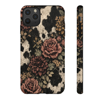 Cowhide Bloom Tough Case