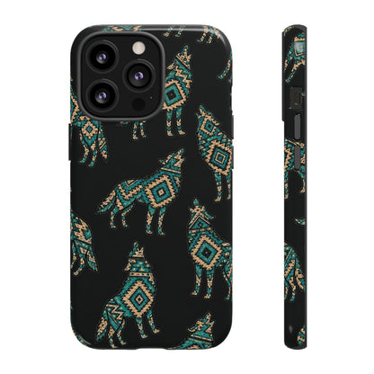 Turquoise Wolf Tough Case